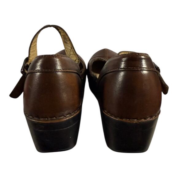 Dansko Mary Jane Shoes, Size EU 40  (US Size 9), Brown Leather - Picture 5 of 8